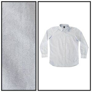 Gap Kids XXL 14/16 Blue Oxford Button Down Shirt Boys Long Sleeve